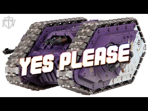 Plastic Land Raider Proteus incoming! THE GIRTH