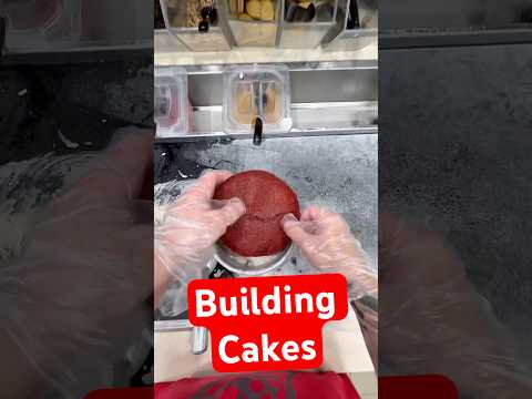 Building cakes at Cold Stone Creamery Oviedo #coldstonecreamery