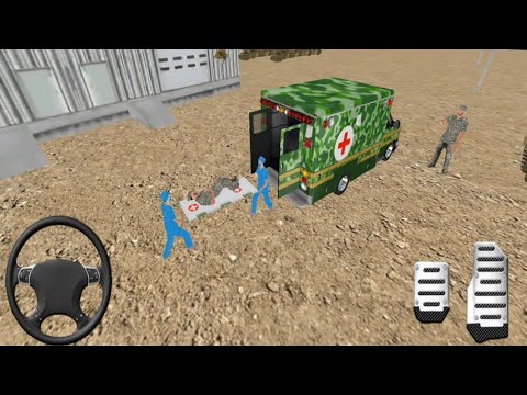 US Army Ambulance 🚑 Car Driving Simulator Gameplay