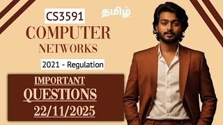 Computer Networks Important Questions CS3591 22/11/2025