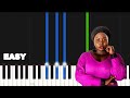 Rehema Simfukwe - Ndio | EASY PIANO TUTORIAL BY The Piano Pro