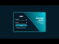Login And Registration Form In HTML CSS