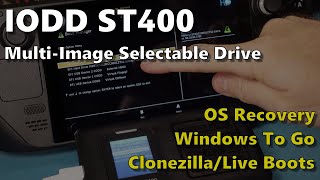 IODD ST400 MultiBoot Selector External Enclosure (feat. Steam Deck)