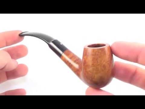 New! Unsmoked! Dunhill Root Briar Group 3 Classic 1/2 Bent Smoking Pipe From PIPELIST.COM