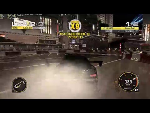 Race Driver Grid Walkthrough Part 34 - [Japan] Ravenwest Drift Battle