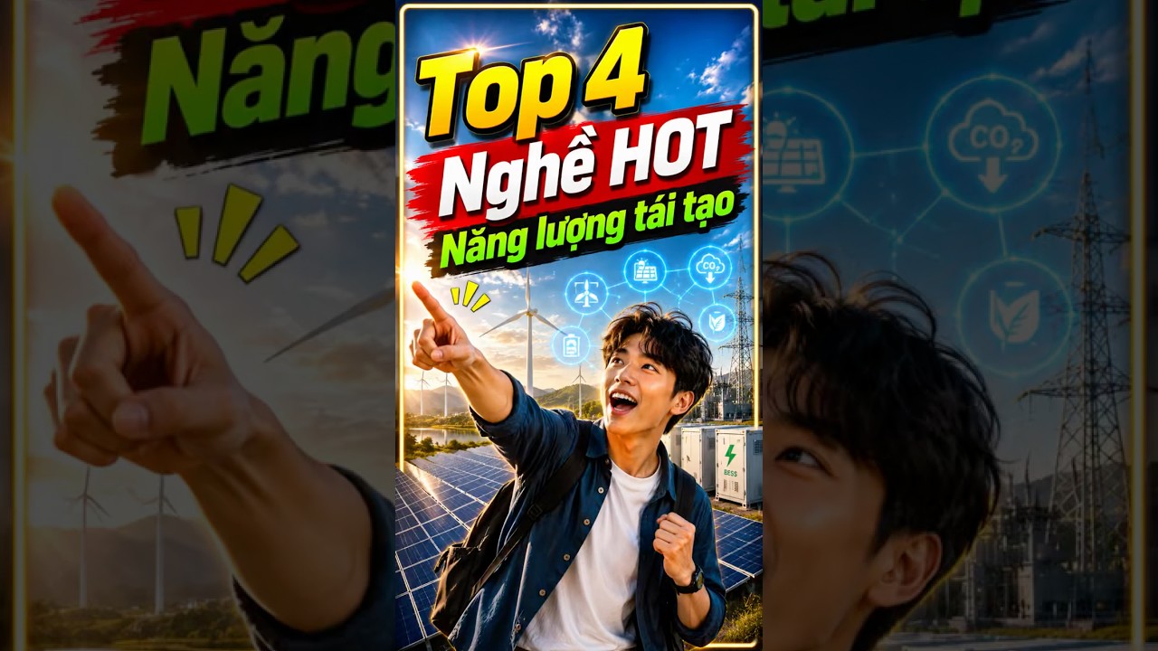 Top 4 nghề Năng lượng Tái tạo: ra trường làm gì?