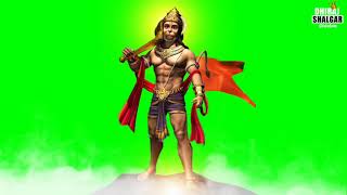 Hanuman Ji Green Screen Video  God Hanuman Green S