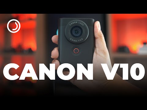 Câmera Canon PowerShot V10 Vlog Black | Ideal para Criadores de