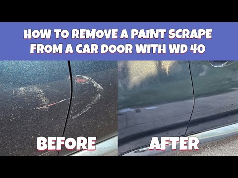 How to Remove Car Scratches with WD-40 | Easy DIY Scratch Fix