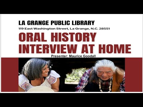 How To Do an Oral History Interview At Home