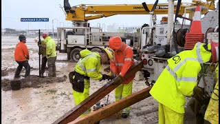 About 86k Hawaiian Electric customers still without power from Kona storm