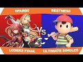 Boom TV Proving Grounds - Sparg0 (Cloud, Pyra & Mythra) vs BestNess (Ness) - Losers Final