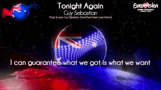 Guy Sebastian - &quot;Tonight Again&quot; (Australia)