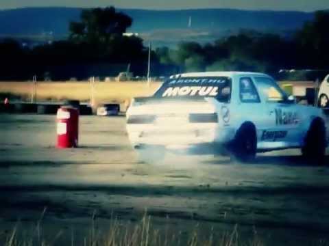 BMW E30 - Zsolt Zahuczki (Zacc) vs. Nikolett Szántó - GYMKHANA