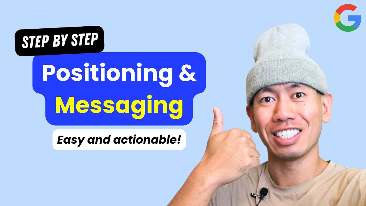 Watch Me Build Positioning & Messaging in 2023 (by an Ex-Google PMM)