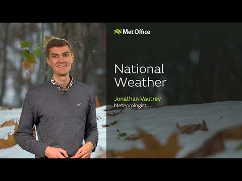 10/12/22 - Cold, Snow showers for some -Afternoon Weather Forecast UK -Met Office Weather.