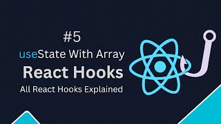 React Hooks Tutorial - 5 - useState with array