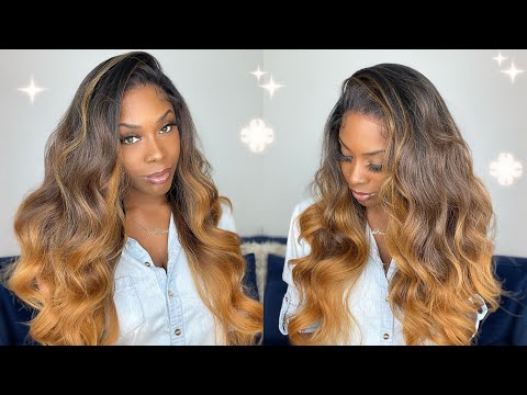 This Color Though!😍 FreeTress Equal Synthetic Illusion Lace Frontal Wig- IL 002 | HairSoFly