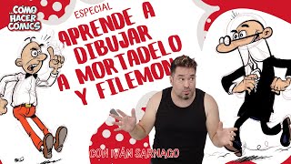 Aprende a Dibujar a Mortadelo y Filemon | Especial #COMOHACERCOMICS