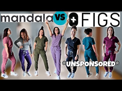 Figs vs Mandala Scrubs Review | Must Watch Before You BUY!