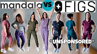 Figs vs Mandala Scrubs Review | Must Watch Before You BUY!