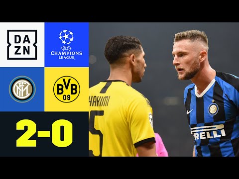Verdiente Pleite für harmlosen BVB: Inter - Dortmund 2:0 | UEFA Champions League | DAZN Highlights