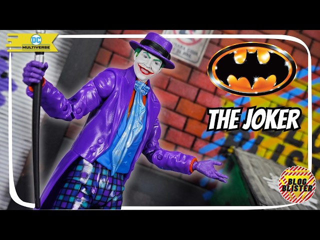 Vídeo relacionado con Mezco Toyz 5 Points Batman 1989 Joker Figura de acción de 3.75 pulgadas DC Comics Película coleccionable