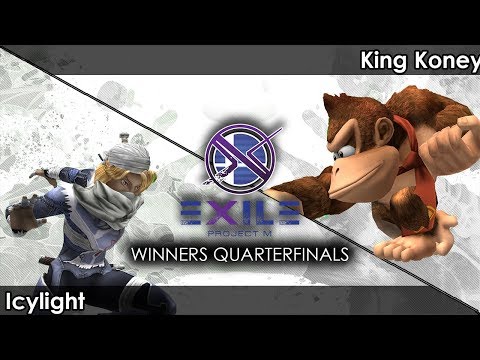 Project M: GVS | Icylight (Sheik/Pikachu) V SMT | King Koney (Donkey Kong) - Exile 118 SSBPM