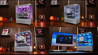 I built in this PC case 4 times to show you what's possible - Darkflash DY460