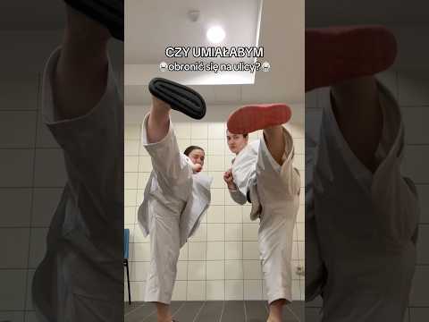 CZY UMIAŁABYM obronić się na ulicy?🥋🤯 #storytime#karate