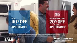 Memorial Day Appliance Savings at P.C. Richard & Son