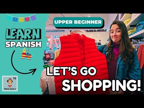 Learn Spanish Shopping for Clothes – Outlet Vlog (Comprehensible Input)