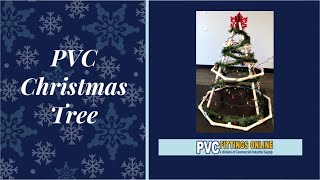 DIY Outdoor Christmas Tree - PVC Christmas Tree - How To