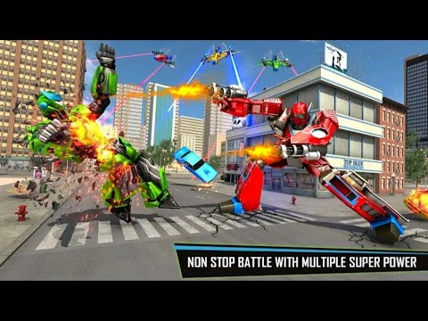 Drone Robot car Game Robot Transforming Games#2