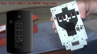 Video thumbnail for Mac Pro 2013 AngelShark Carrier Board™ Mac Pro (Late 2013) cylinder storage upgrade by M.2 PCIe SSD by History and Reviews