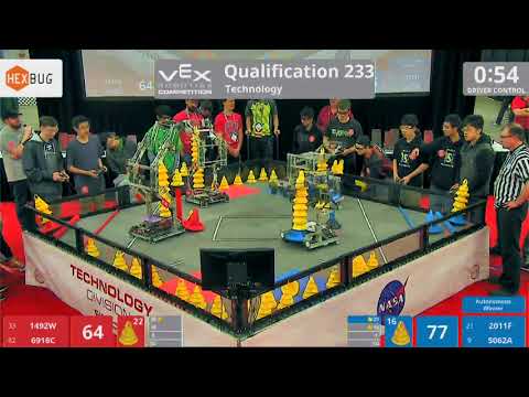 2018 VRC Tech Q233 - 1492W 6916C vs 2011F 5062A - 104 to 111