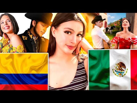 COLOMBIANA REACCIONA A Christian Nodal, Ángela Aguilar - Dime Cómo Quieres (Video Oficial)