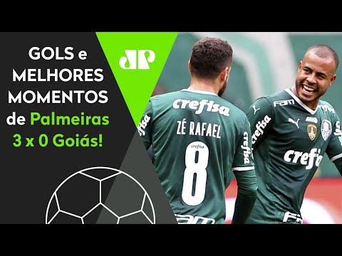 LÍDER IMPARÁVEL COM GOLAÇO ABSURDO! PALMEIRAS 3 X 0 GOIÁS | MELHORES MOMENTOS | BRASILEIRÃO 2022