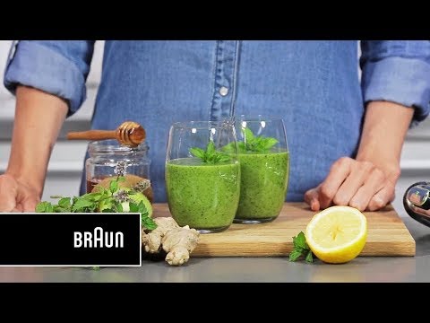 Recette Détox kiwi-épinard-citron vert