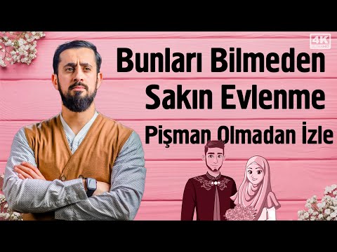 Bunları Bilmeden Sakın Evlenme! Pişman Olmadan İzle | Mehmet Yıldız @hayalhanem
