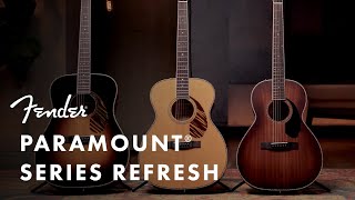 Video thumbnail for Fender Acoustics Paramount Series | Fender Acoustics | Fender by Fender