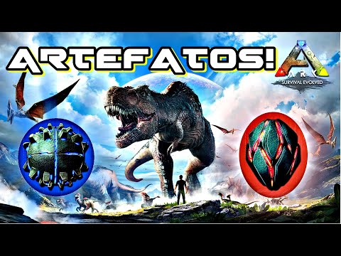 ARK SURVIVAL ENVOLVED ARTEFATO DO IMUNE E DO FORTE! (The Island) gameplay