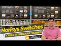 NORISYS Modular Switches and Sockets | Cube Vs Square Series | Glass/Wood/Metal/Marble Plates Review