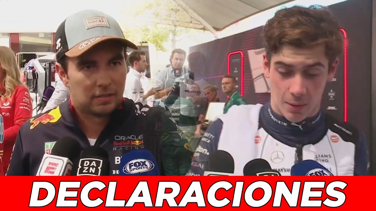 🚨 ¡ULTIMA HORA! DECLARACIONES de CHECO y FRANCO 🎤 POST CARRERA SPRINT 🔥 GP ESTADOS UNIDOS F1