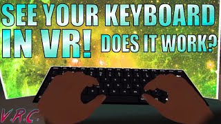 SEE your Keyboard in VR! SPEED TEST! Immersed VR keyboard Overlay
