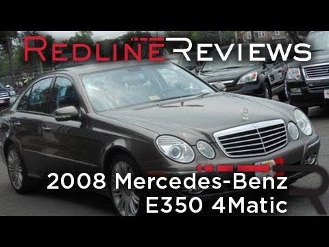 2008 Mercedes-Benz E350 4Matic Review, Walkaround, Start Up, Test Drive