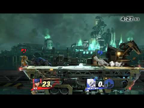 SSB4 IKE VS MEWTWO