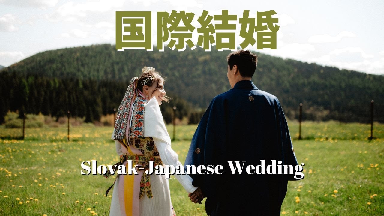 Japanese-Slovak Wedding in a Small Village