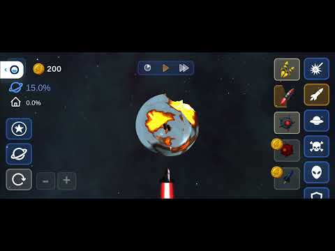 Mission : destroy Earth, Mars &Jupiter in PLANET DESTROYER