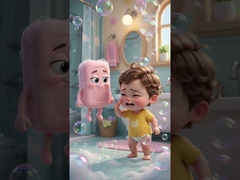 الصابون... #animation #كرتوناطفال #cartoon #الرسوم #كرتون #baby #funny #رسوم_متحركة #cute #love